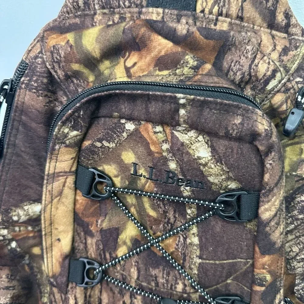 L.L Bean Mossy Oak Break Up Turkey Soft Shell Camo Hunting Backpack